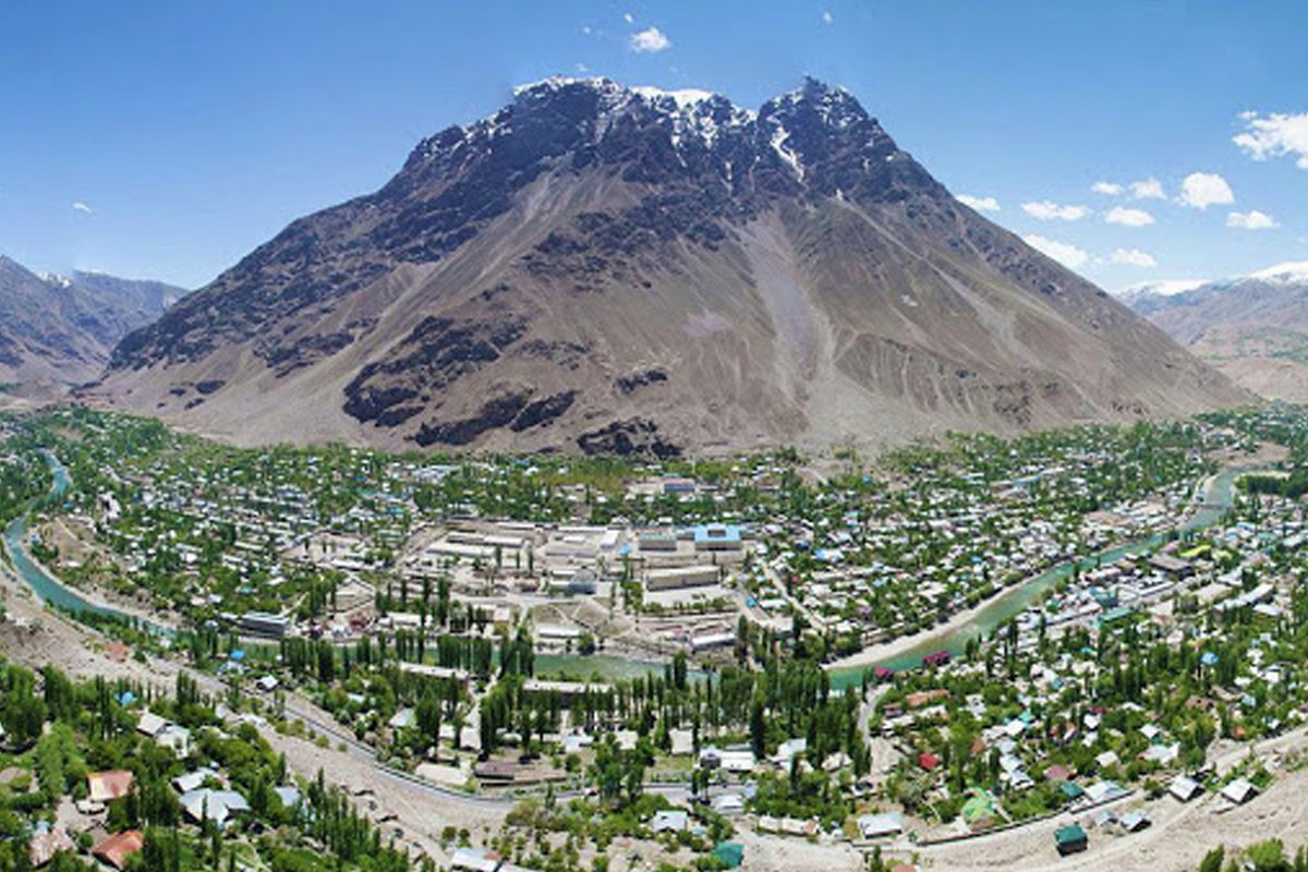 Город Хорог Памир Таджикистан